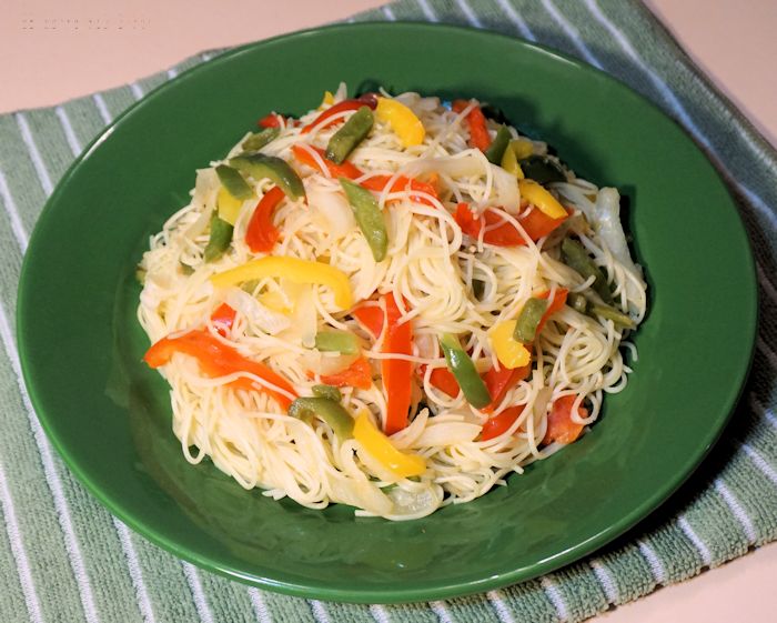 bell peppers pasta