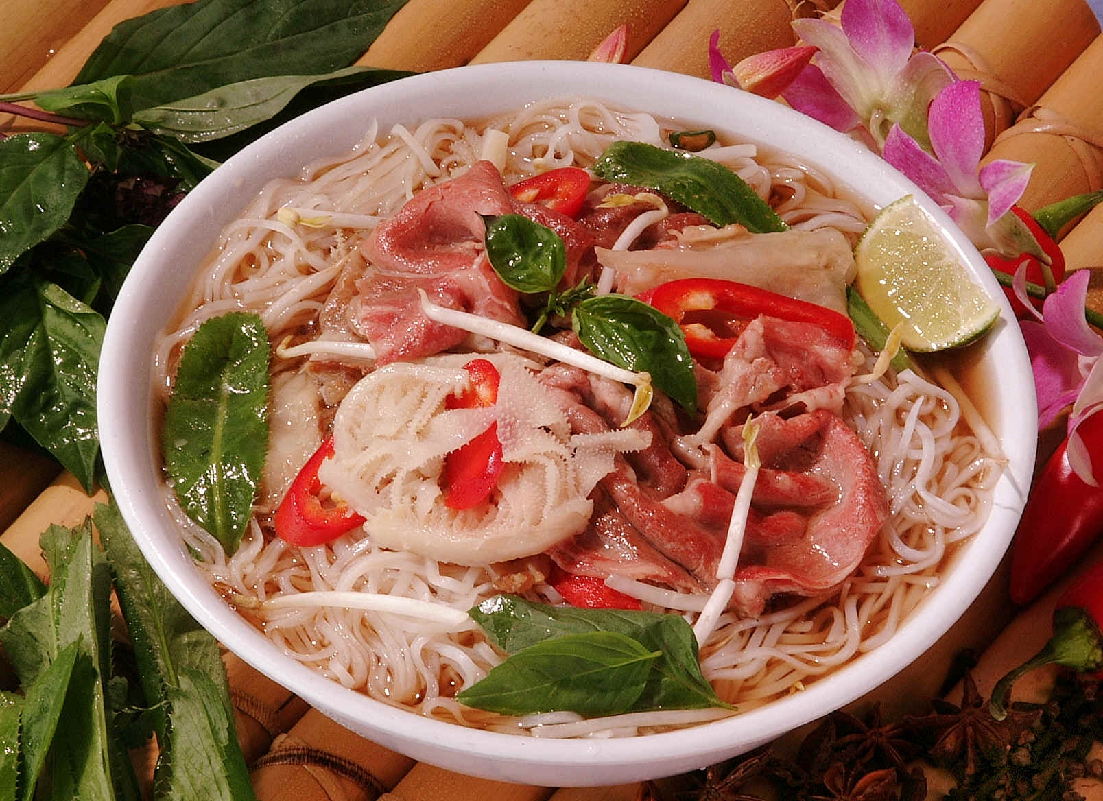 Vietnamese Pho Noodle Soup